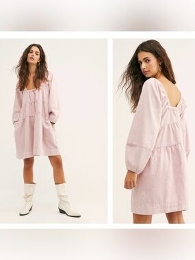 Free People Lou Jean Babydoll dress